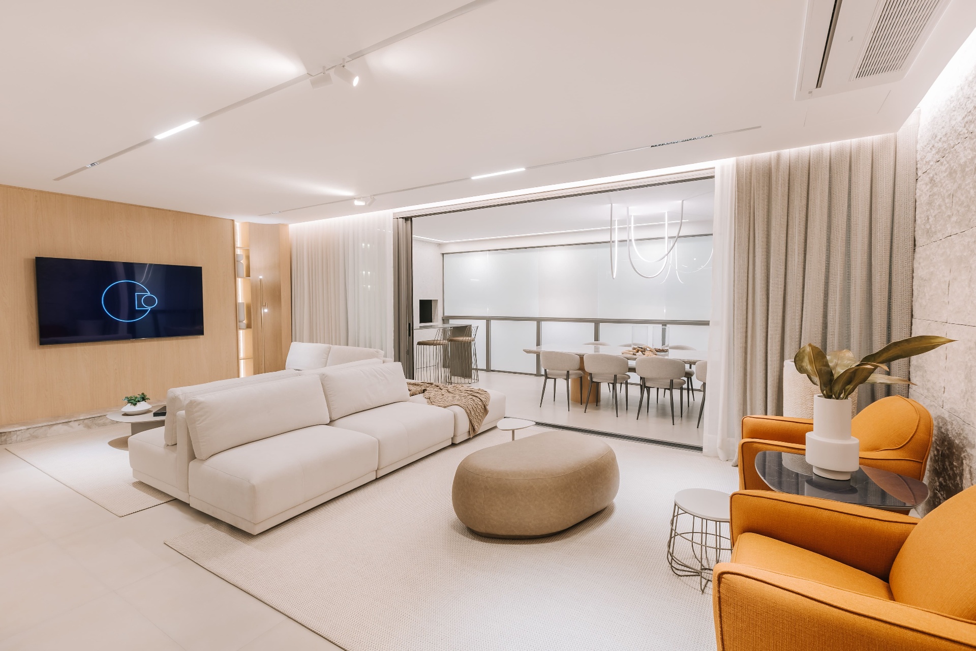 Sala de TV integrada